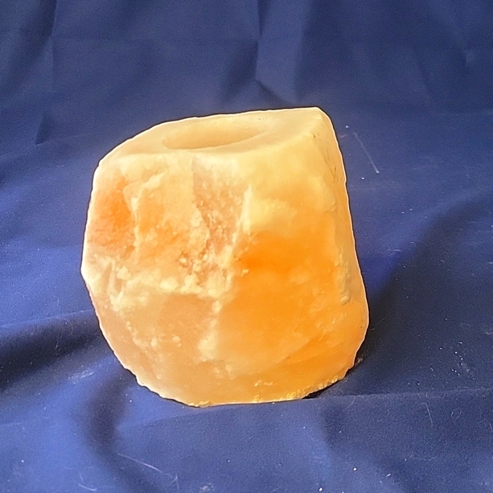 Himalayan Pink Salt Tea Light Holder